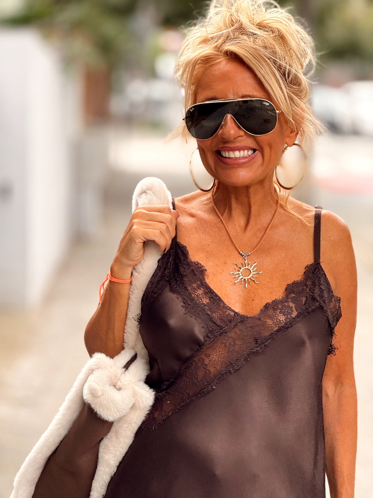 TOP LENCERO ASIMETRICO PAULINE MULTICOLOR