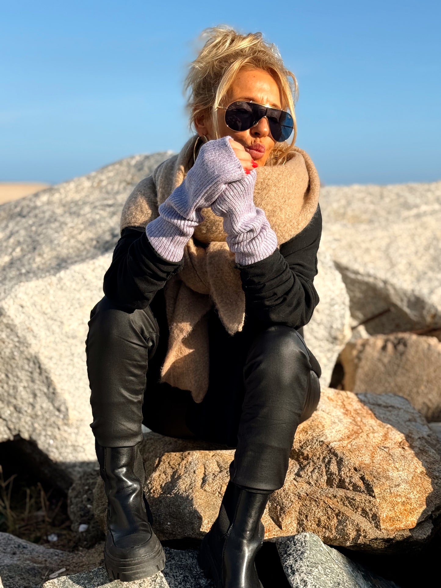 MITONES LARGA MULTICOLOR