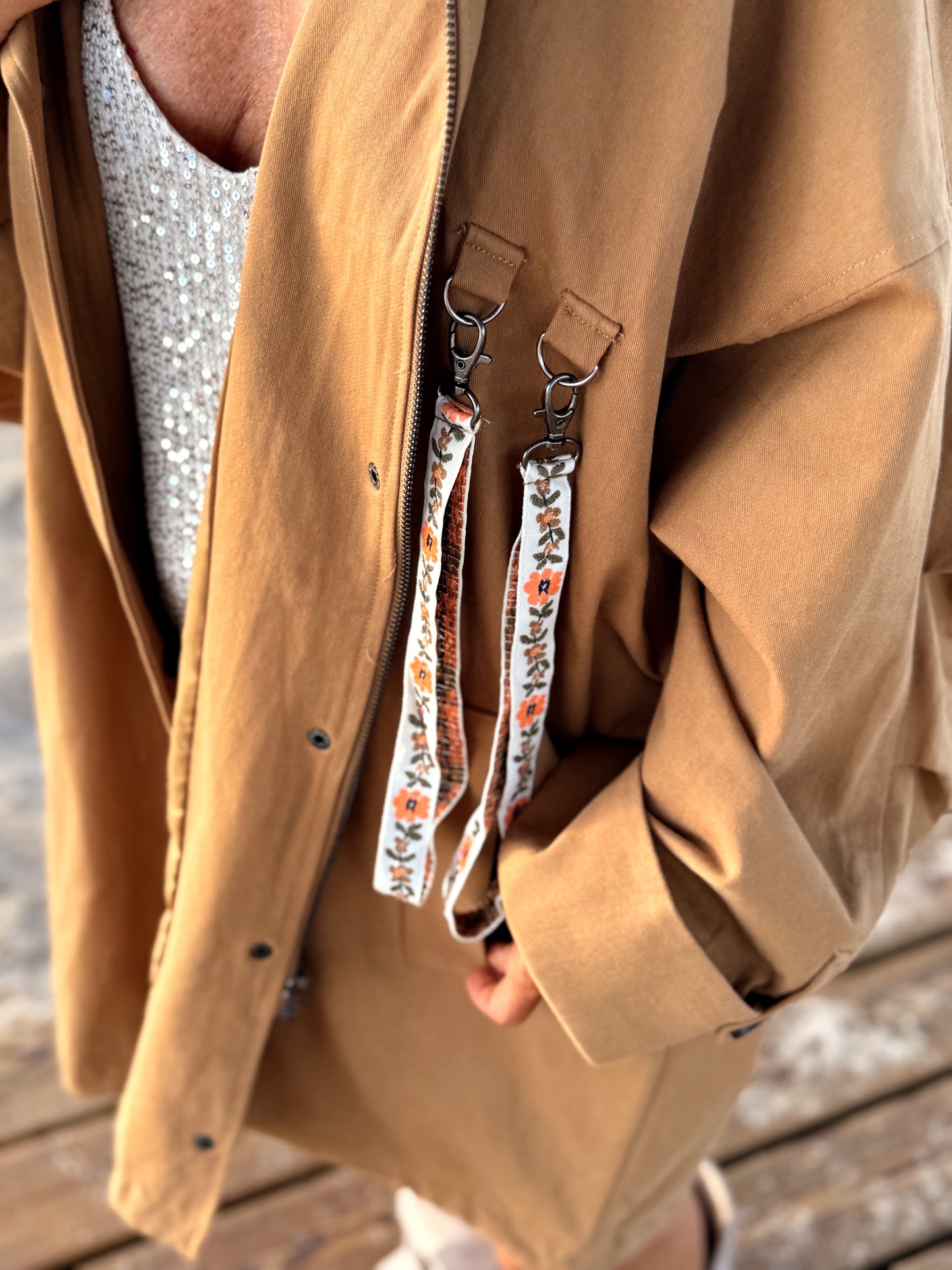 PARKA OVERSIZE SOFIA MULTICOLOR