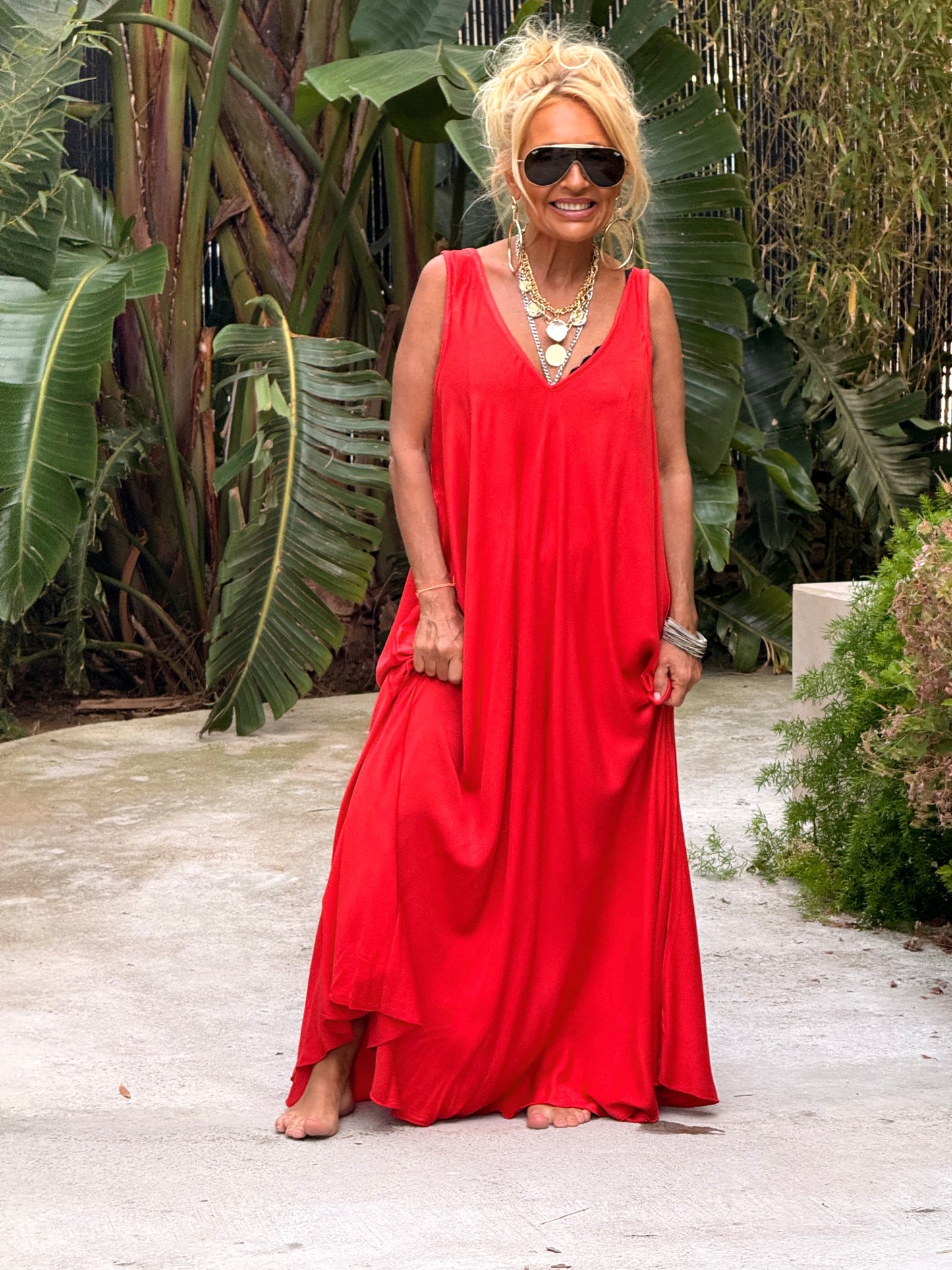 VESTIDO OVERSIZE AMANDINE MULTICOLOR