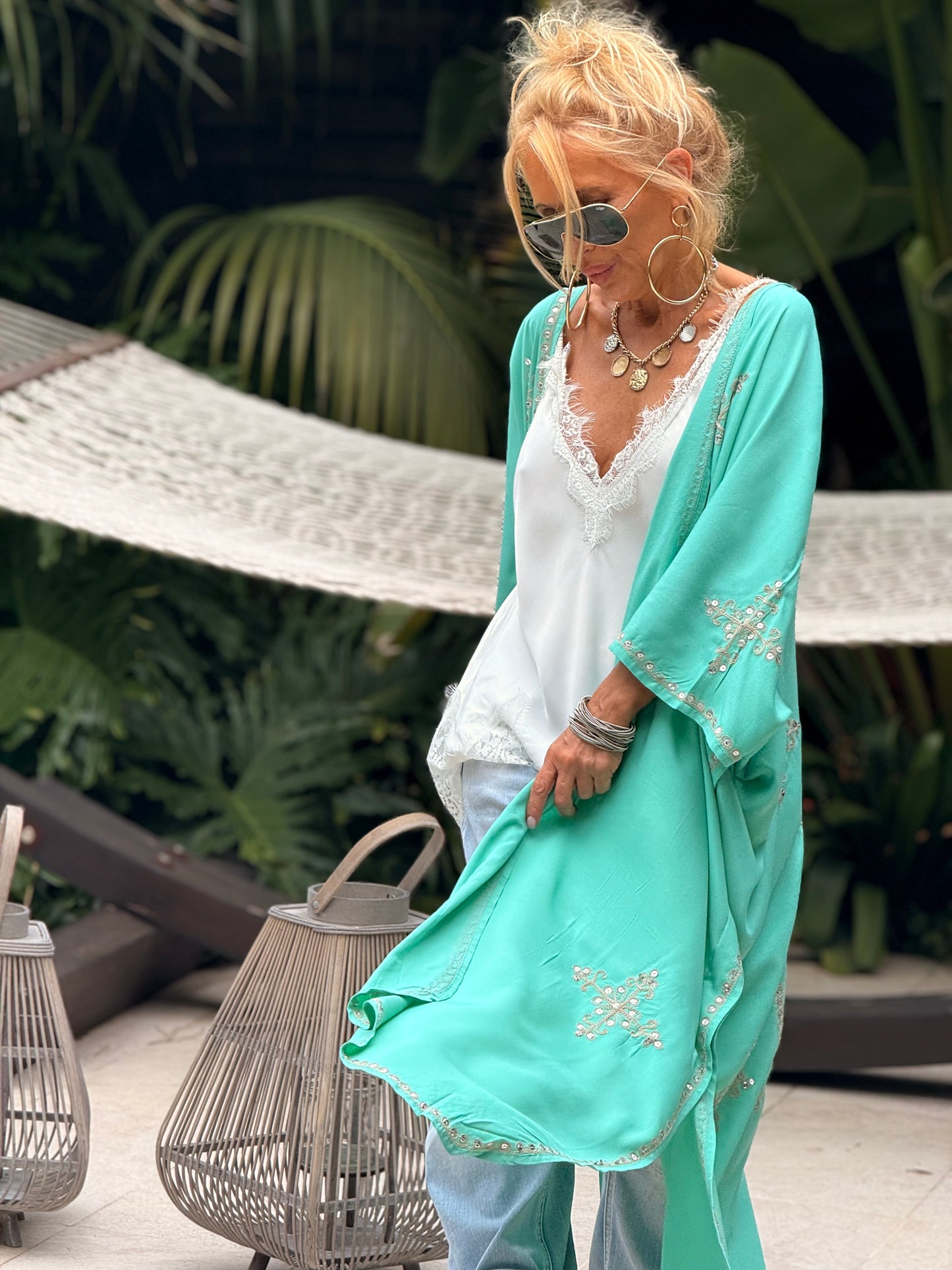 KIMONO SUPER OVERSIZE MENORCA MULTICOLOR