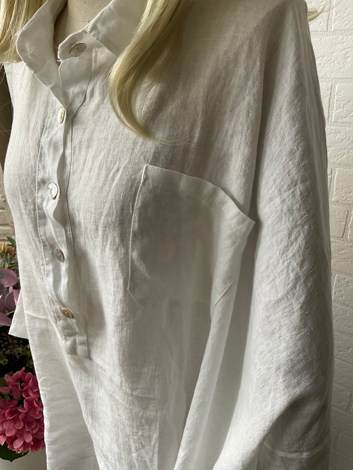 CAMISA OVERSIZE BECKY BLANCO