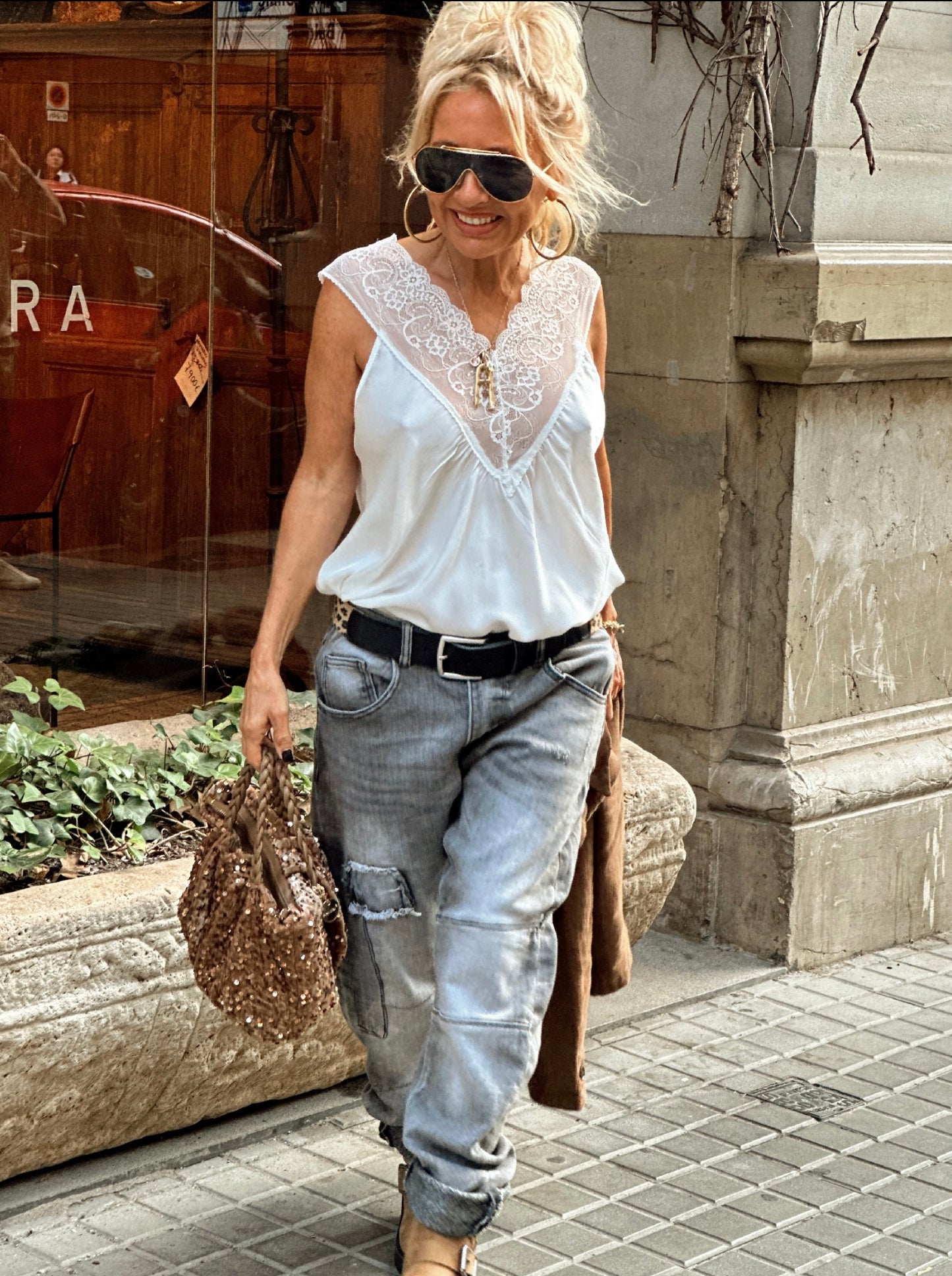 TOP LENCERO MALON MULTICOLOR