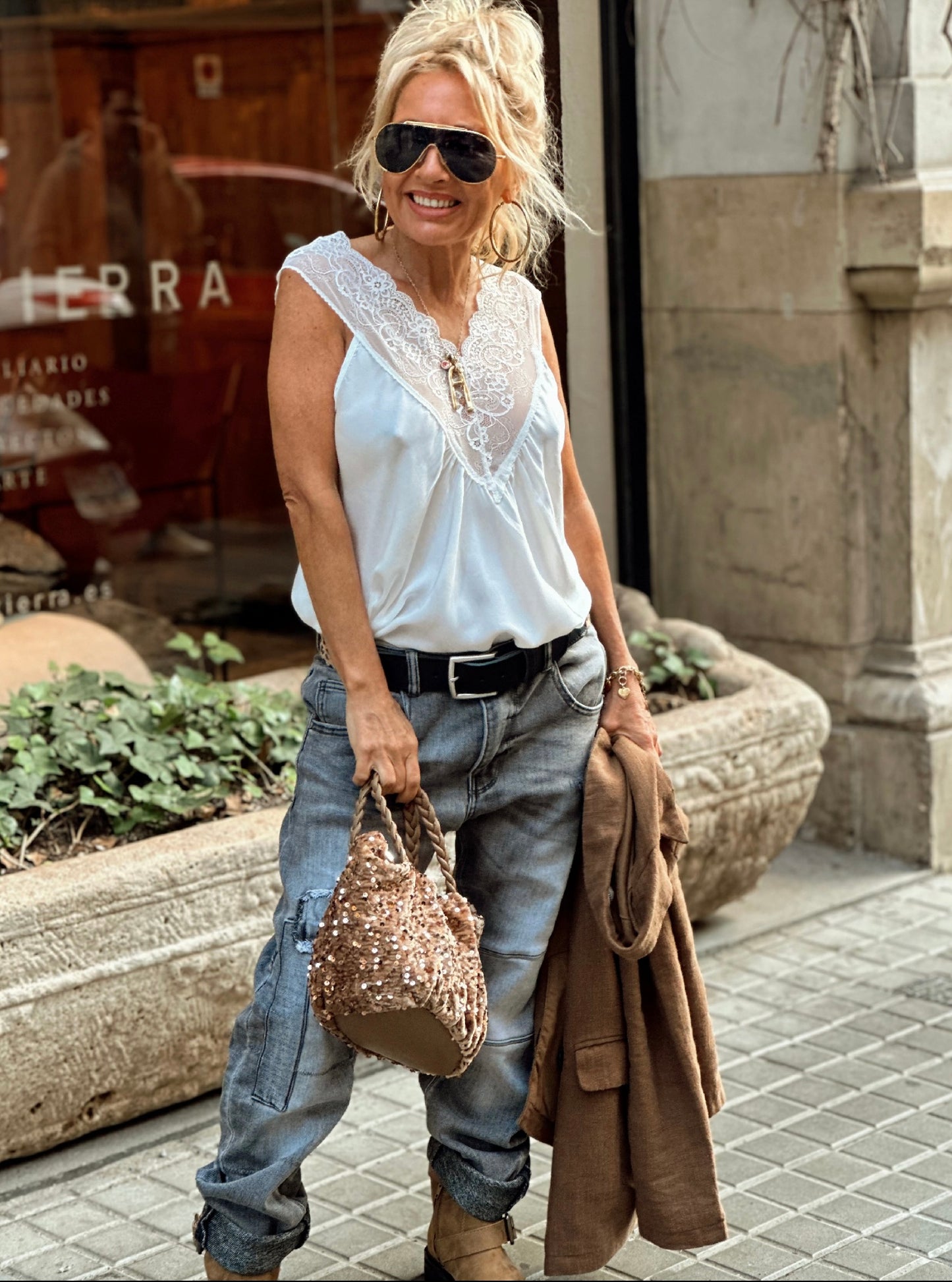 TOP LENCERO MALON MULTICOLOR