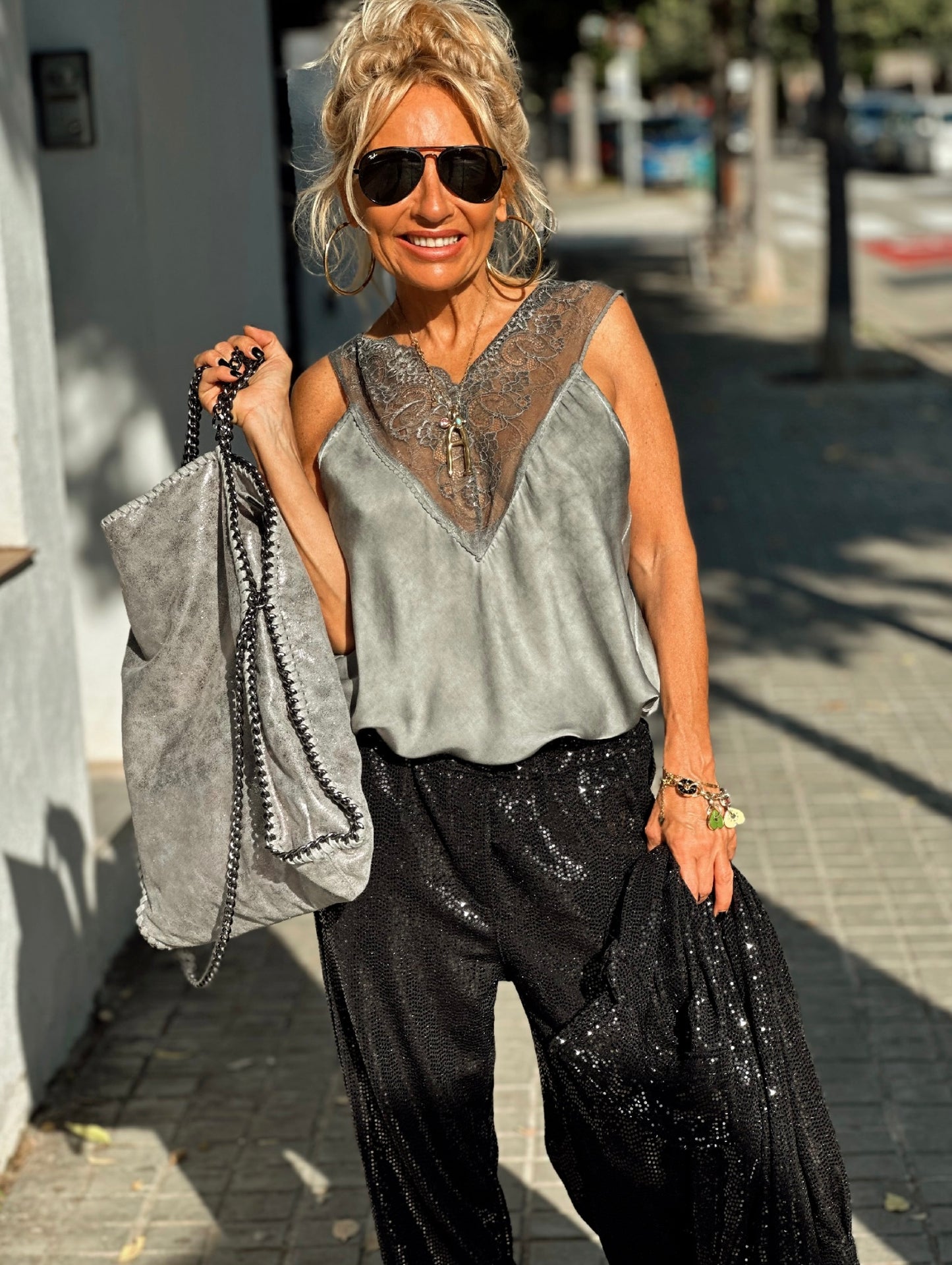 TOP LENCERO MALON MULTICOLOR