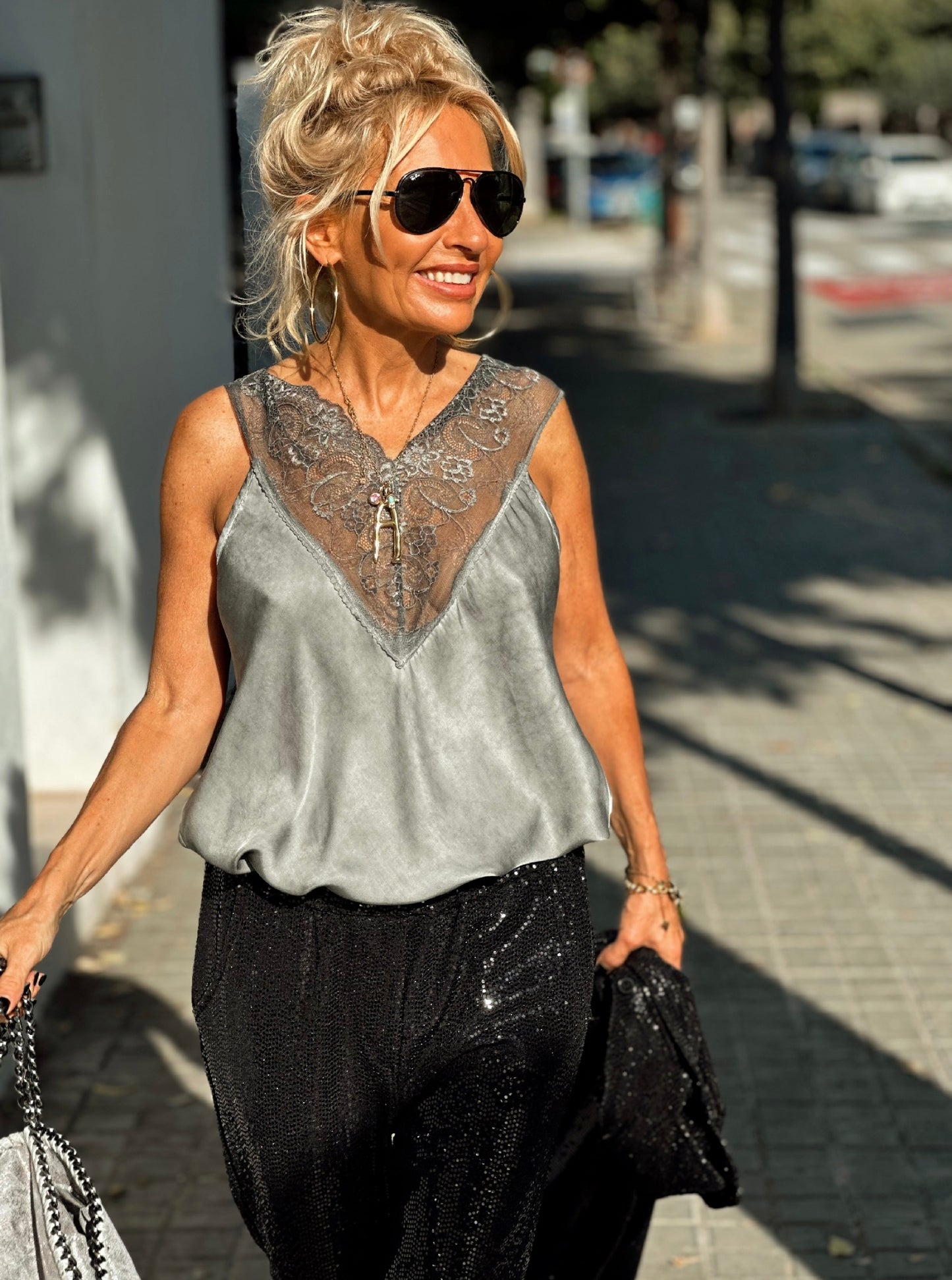 TOP LENCERO MALON MULTICOLOR