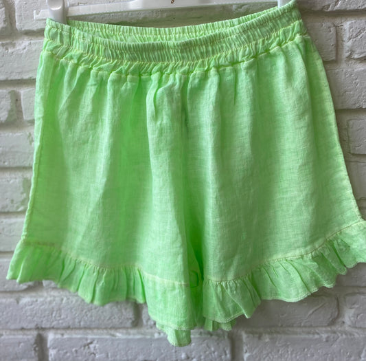 SHORT CARLY VERDE NEÓN