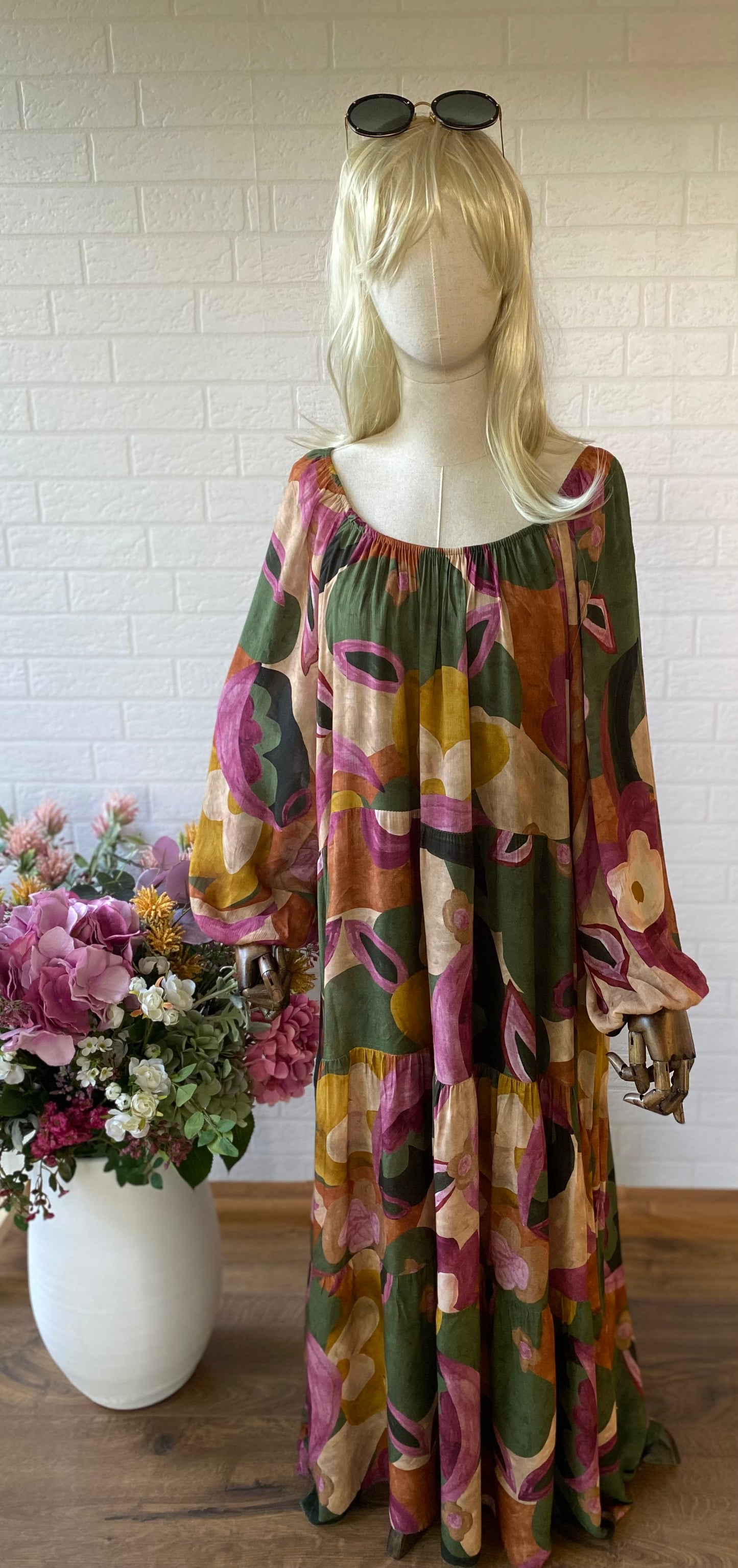 VESTIDO ESTAMPADO FABRIZIA