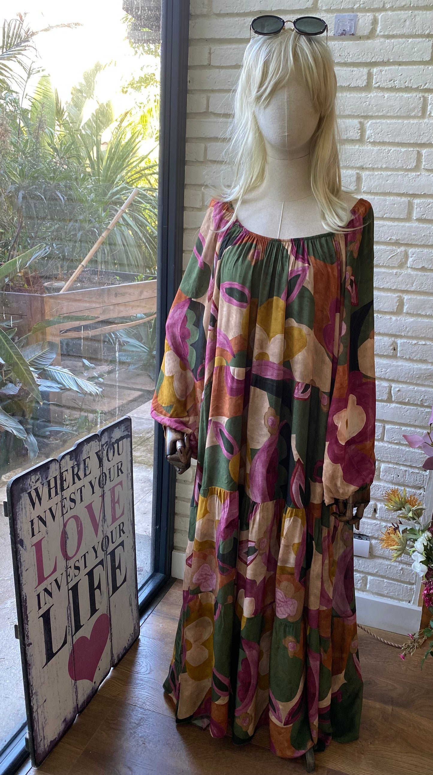 VESTIDO ESTAMPADO FABRIZIA