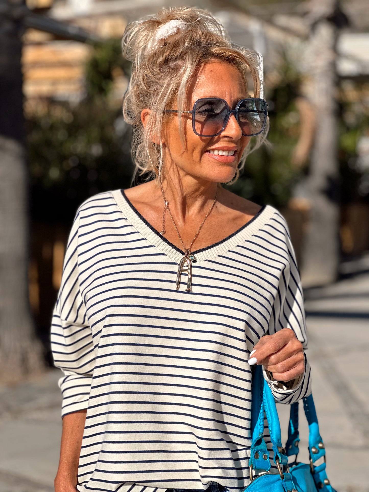 SUDADERA RAYAS MULTICOLOR