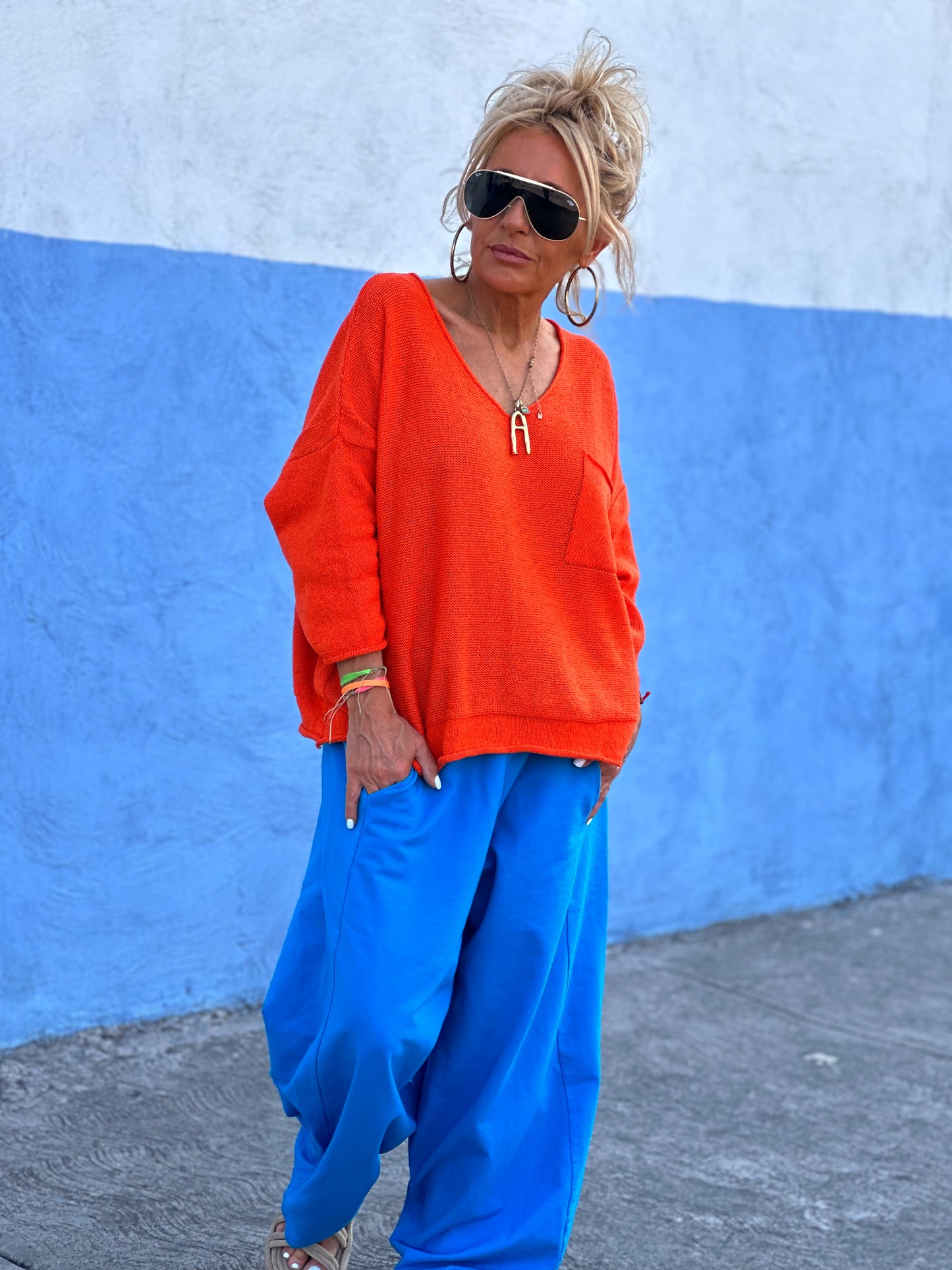 PANTALÓN VITA AZUL