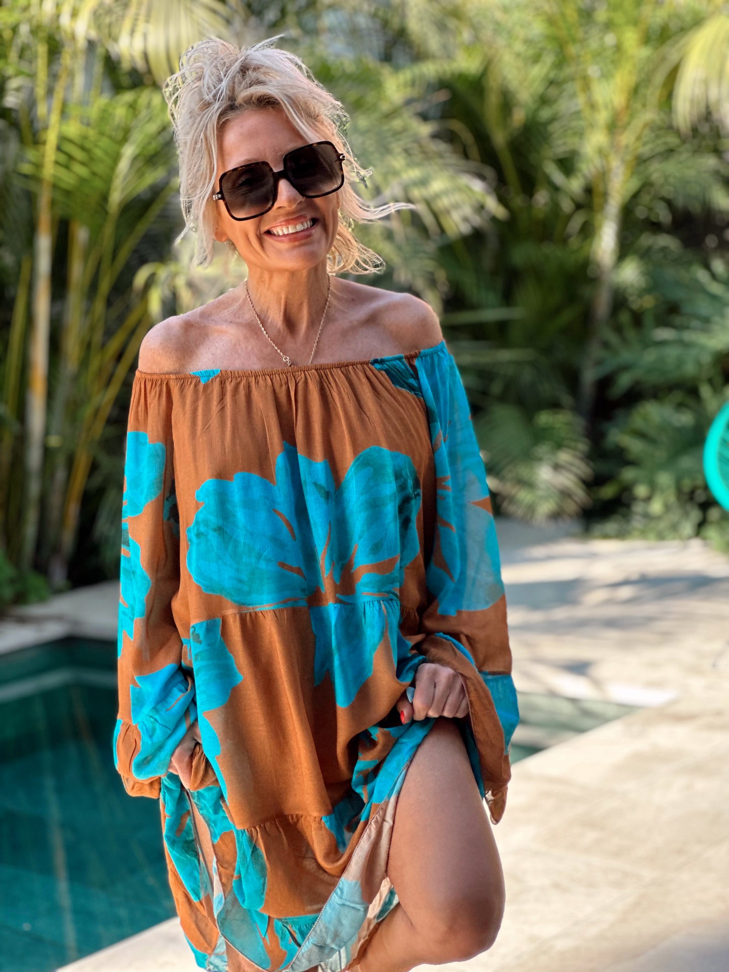 VESTIDO ESTAMPADO AMADEA