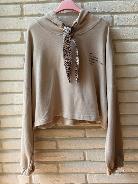 SUDADERA LAZO ANIMAL PRINT