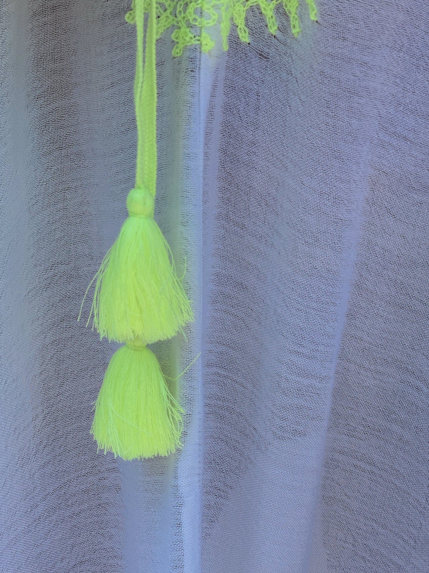 VESTIDO LONGUE OMBRE BLANCO