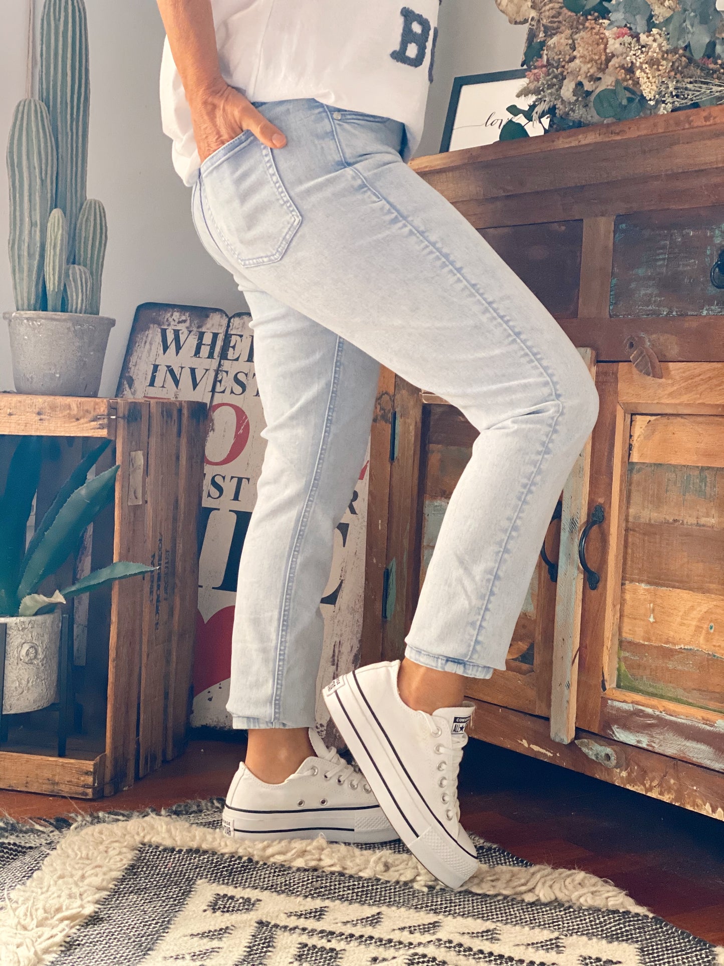 PANTALÓN NEREA AZUL