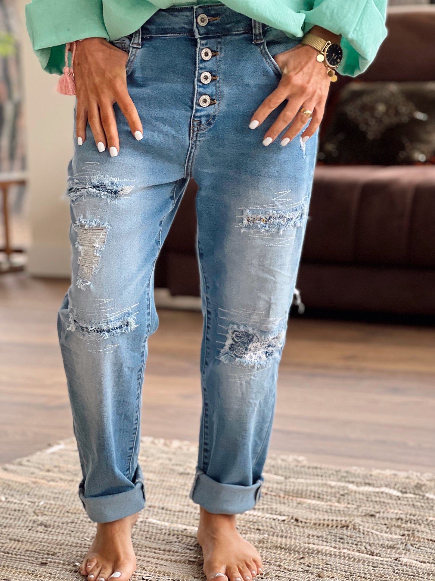JEANS VAQUEROS MAR TEJANO