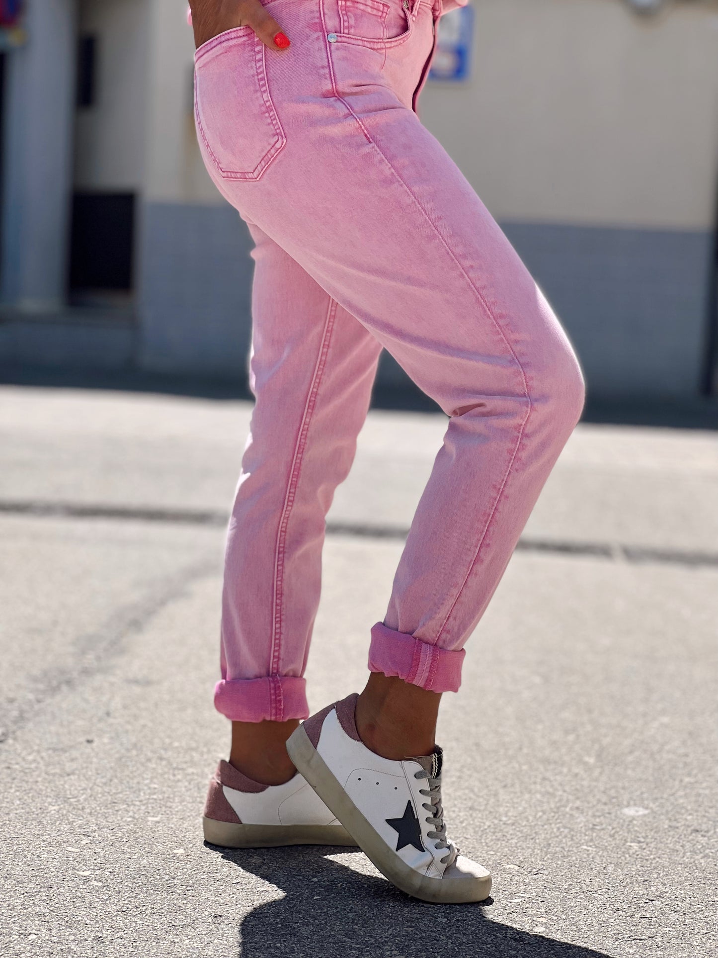 PANTALÓN NEREA ROSA CHICLE