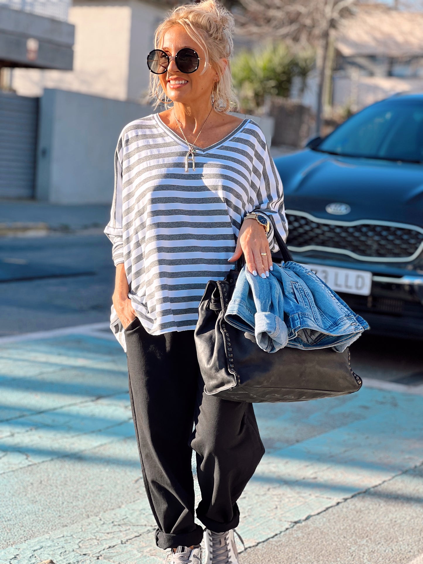 PANTALÓN BAGGY MARYN NEGRO