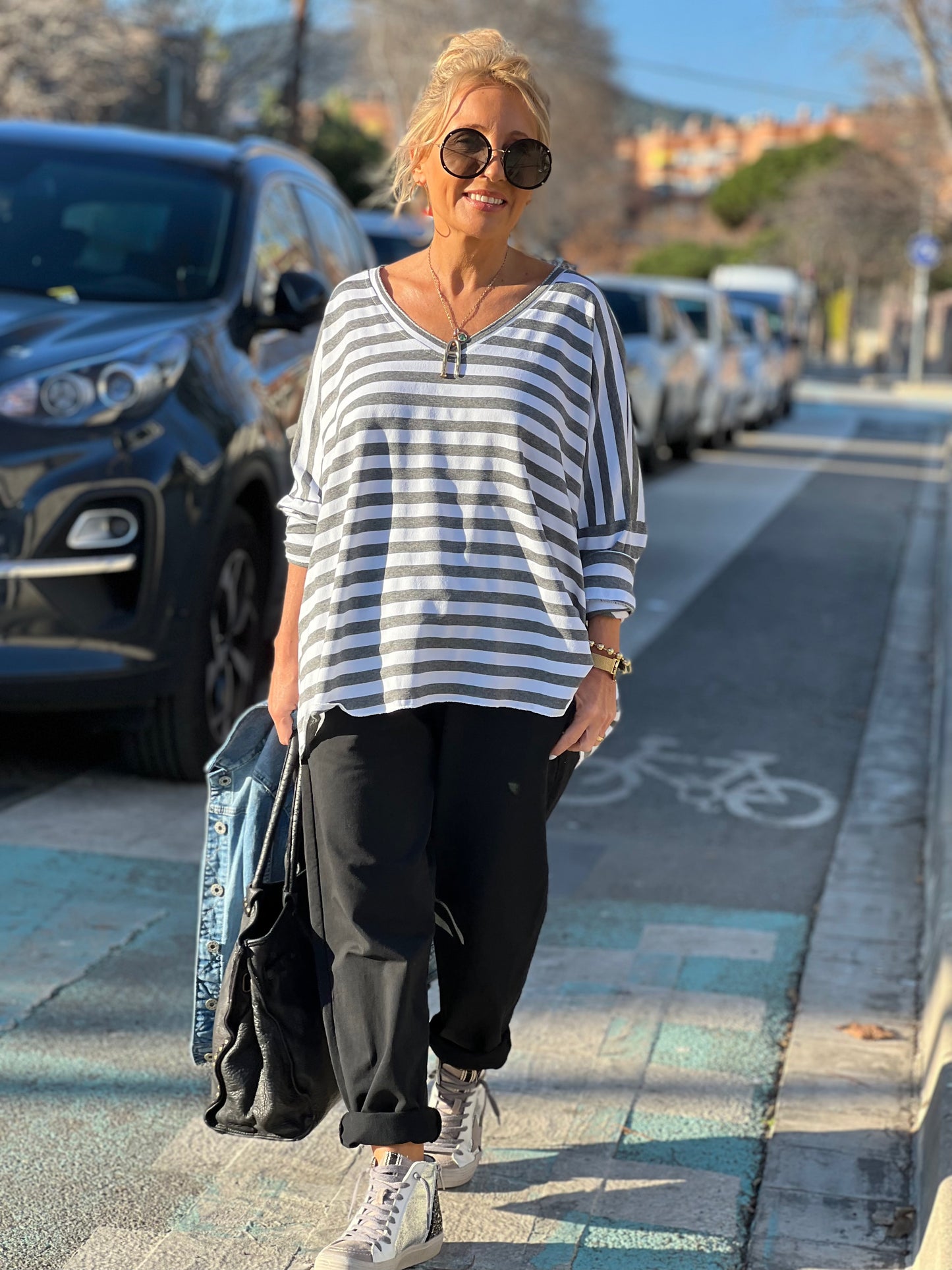 PANTALÓN BAGGY MARYN NEGRO