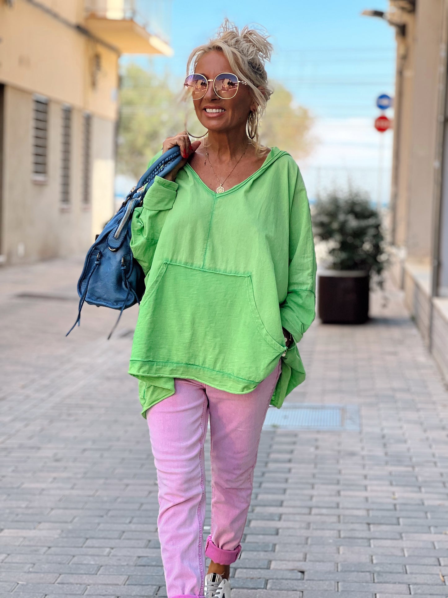 PANTALÓN NEREA ROSA CHICLE