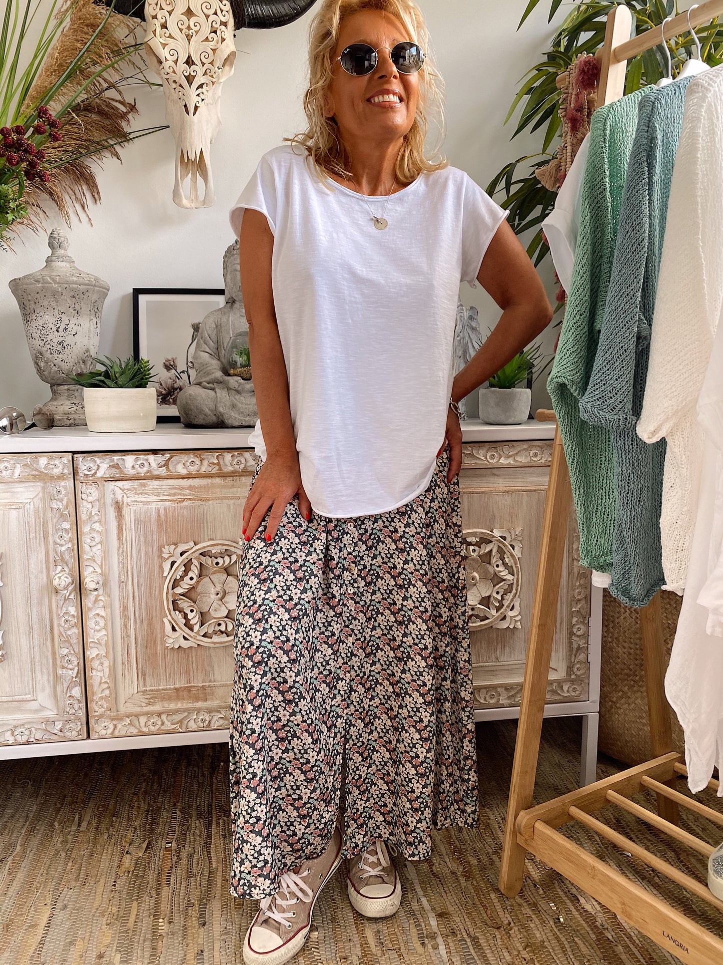 FALDA VALERY ESTAMPADA FLORES