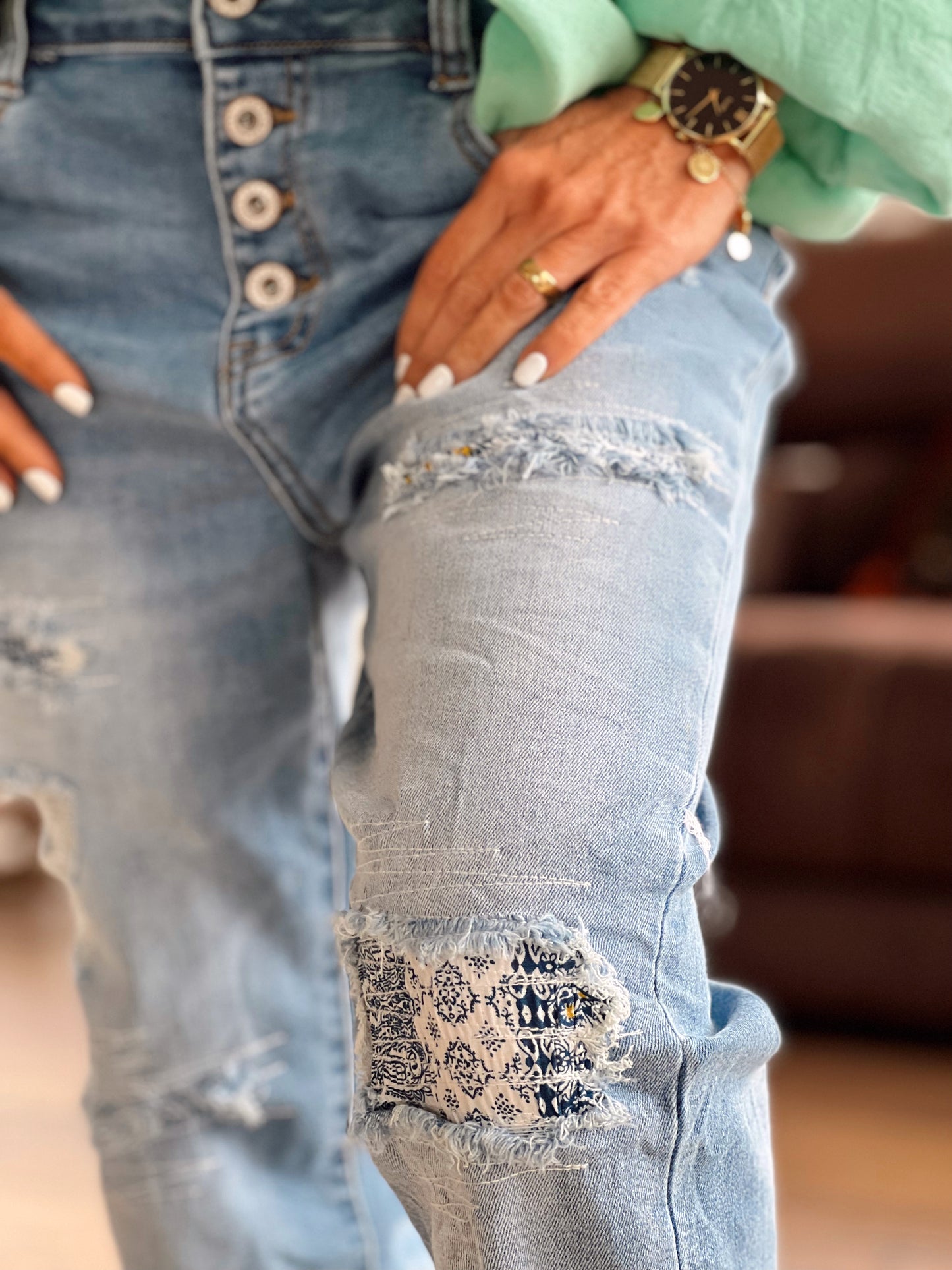 JEANS VAQUEROS MAR TEJANO