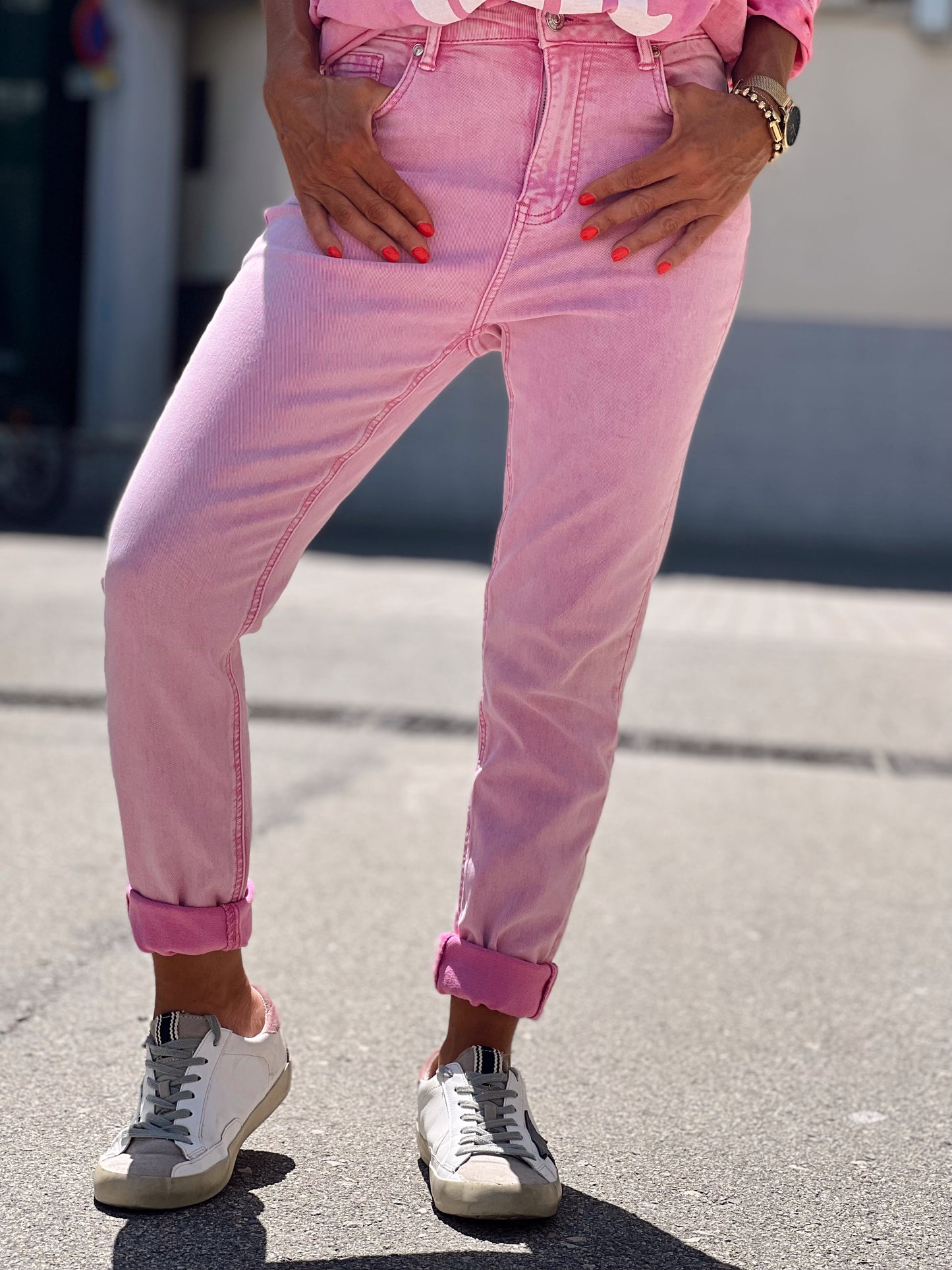 PANTALÓN NEREA ROSA CHICLE