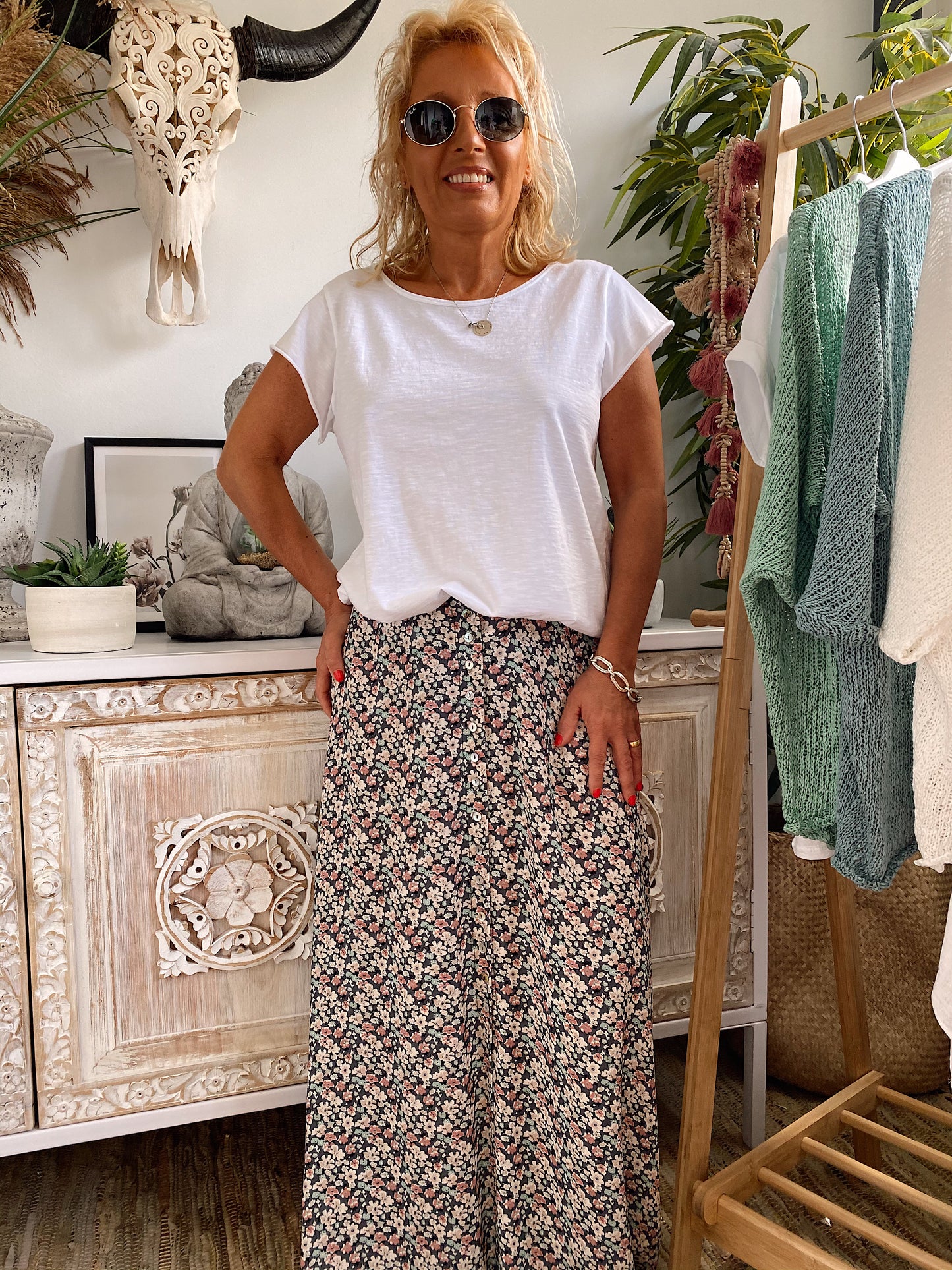 FALDA VALERY ESTAMPADA FLORES