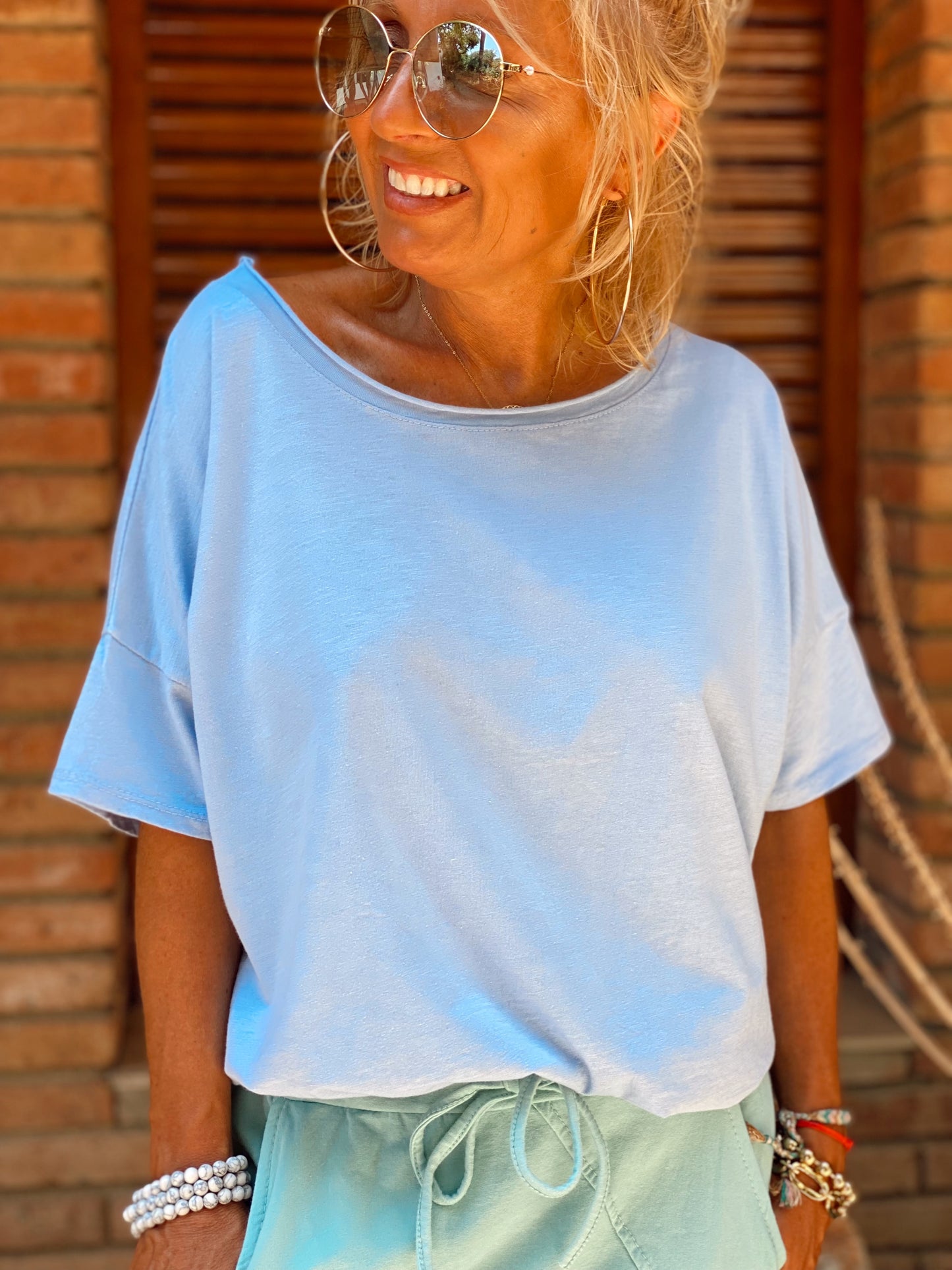 CAMISETA LOLA AZUL