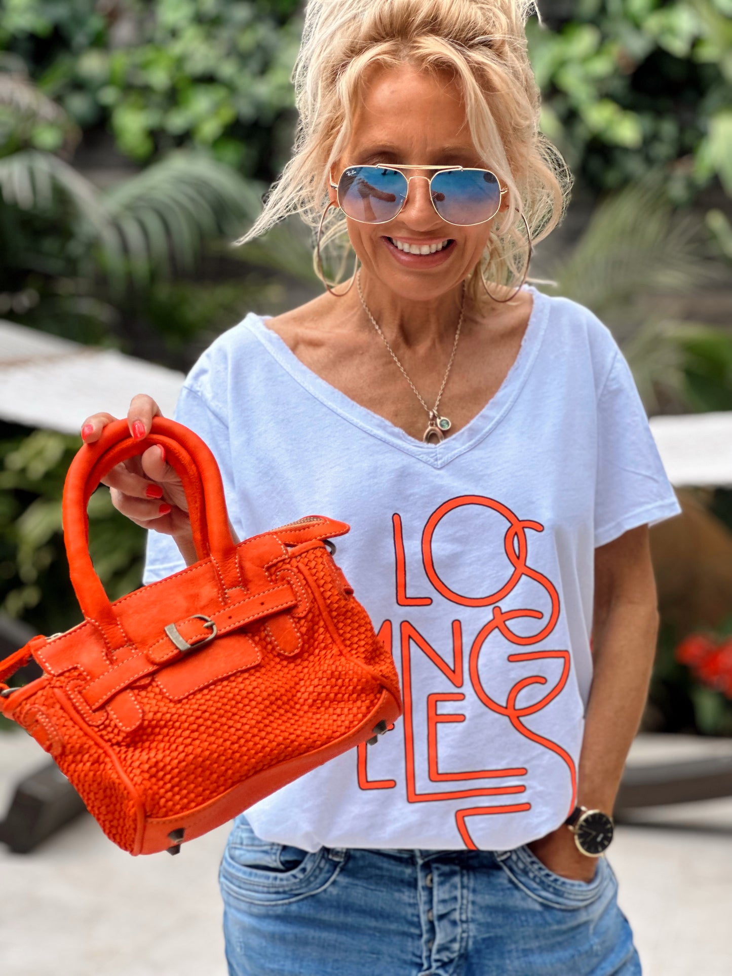 BOLSO MINI LISBOA NARANJA