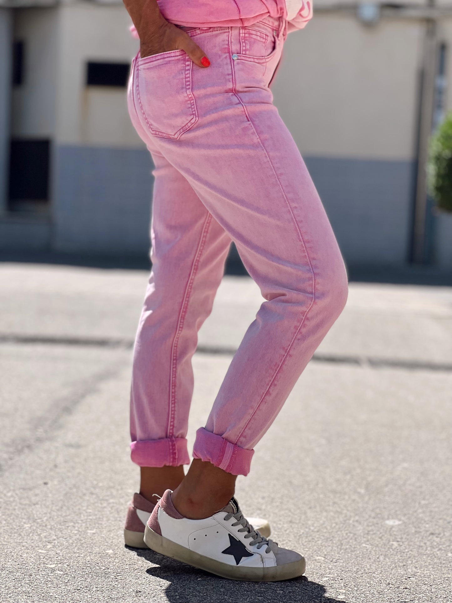 PANTALÓN NEREA ROSA CHICLE