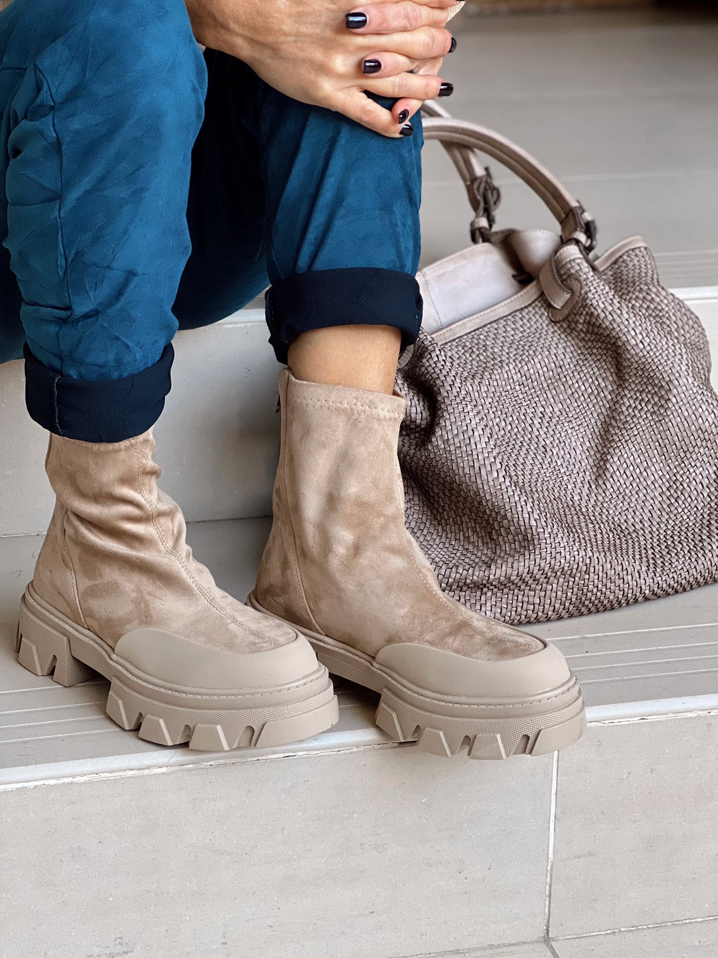 BOTAS MIA CAMEL