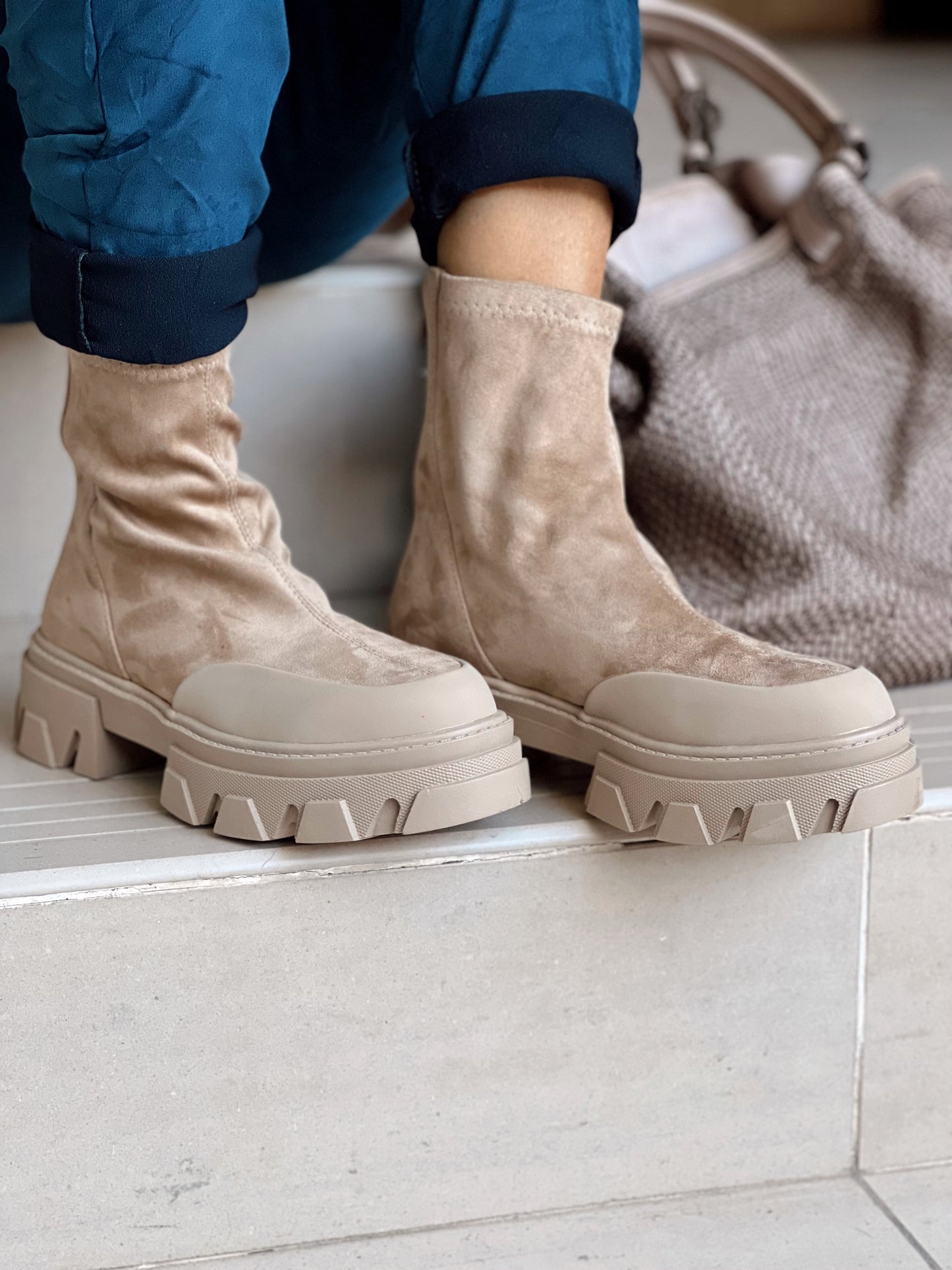 BOTAS MIA CAMEL