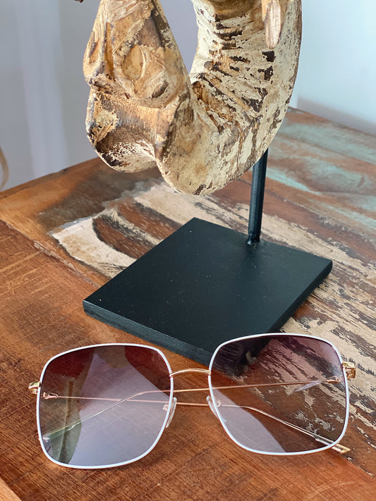 GAFAS DE SOL BRANDY BLANCO