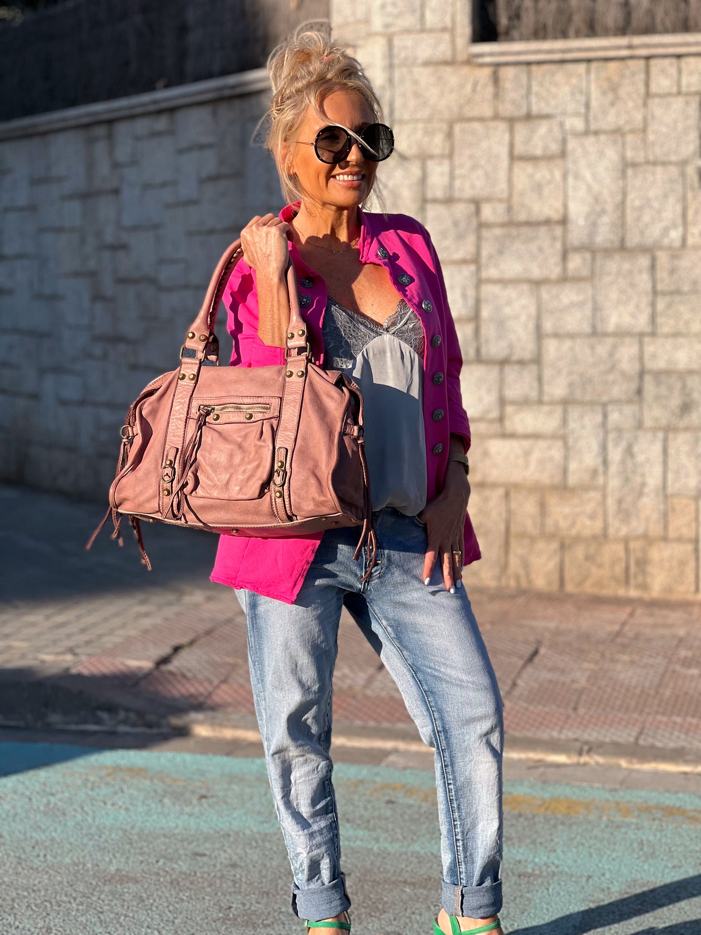 CHAQUETA KAREEN ROSA