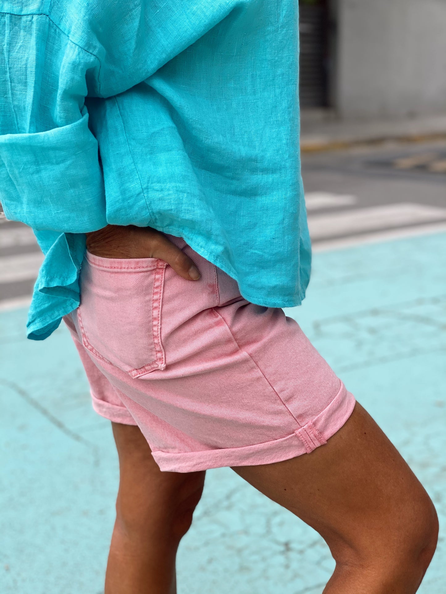 SHORT NEREA ROSA CHICLE