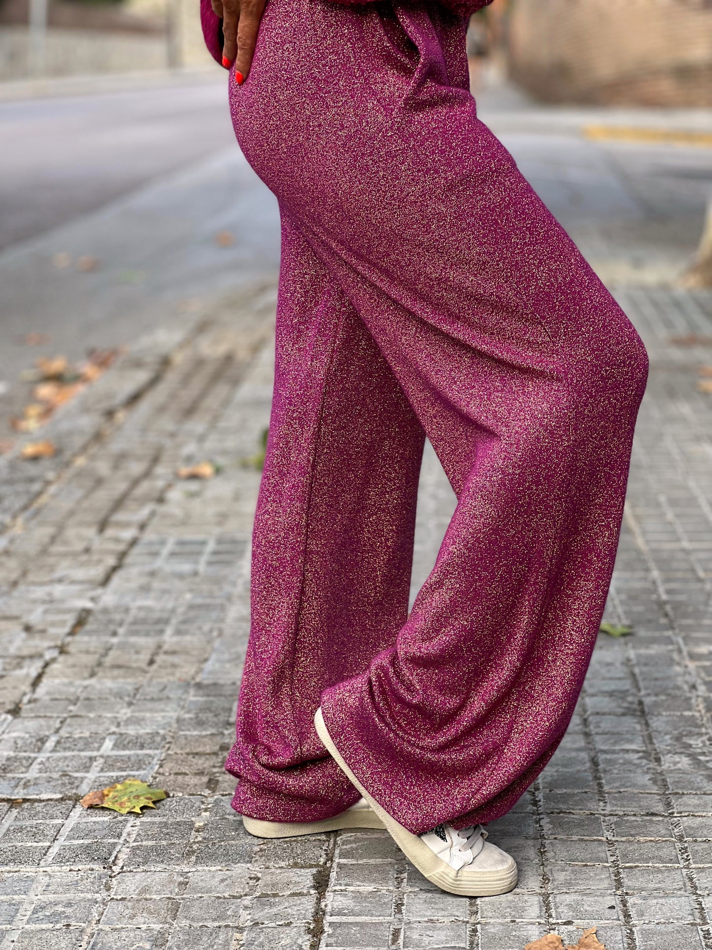 PANTALON BRILLANTE MEDLEY ROSA