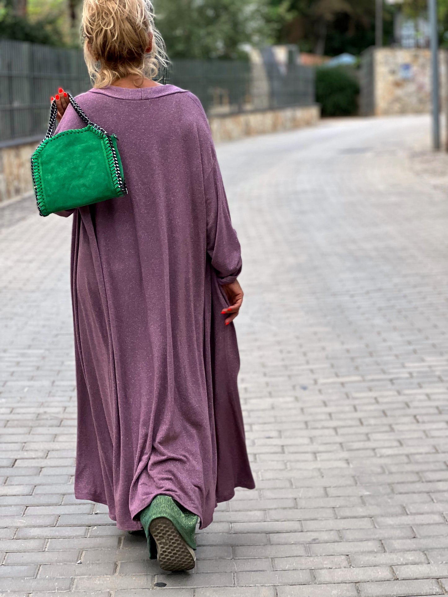 CONJUNTO TOP-CHAQUETA BRILLO RITA ROSA